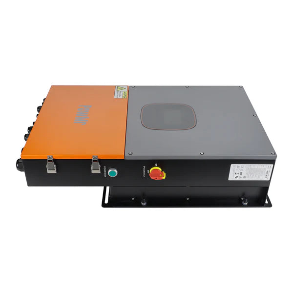 10KW 48Vdc Hybrid Inverter 110V/208V/240Vac Split Phase Supports 6 Units in Parallel