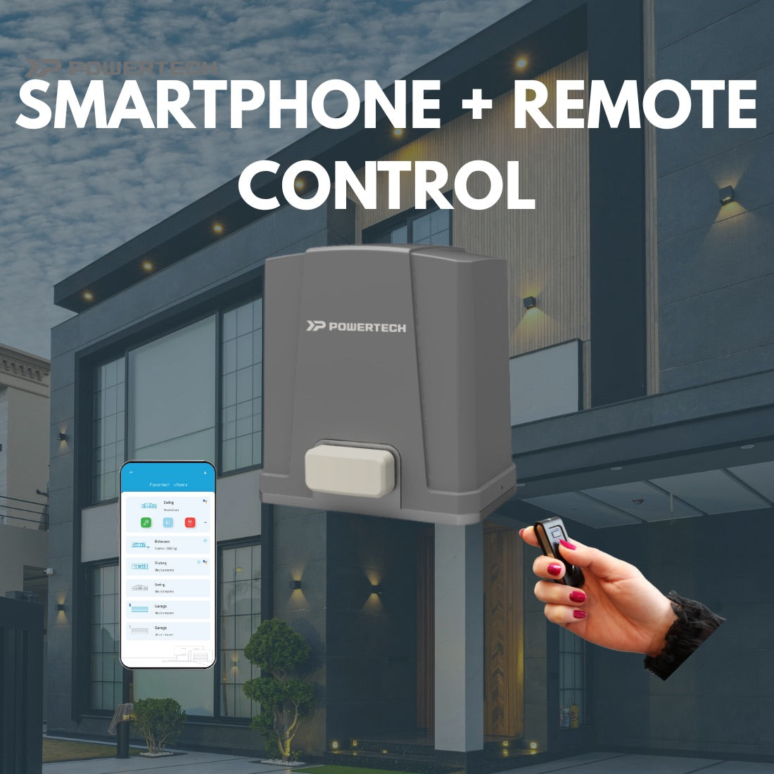 PL800 Wifi+Bluetooth Smart Gate Opener
