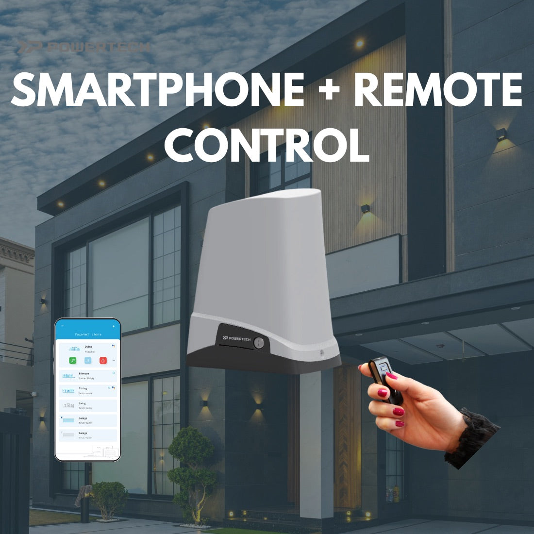 PSA1200 Wifi+Bluetooth Sliding Gate Opener