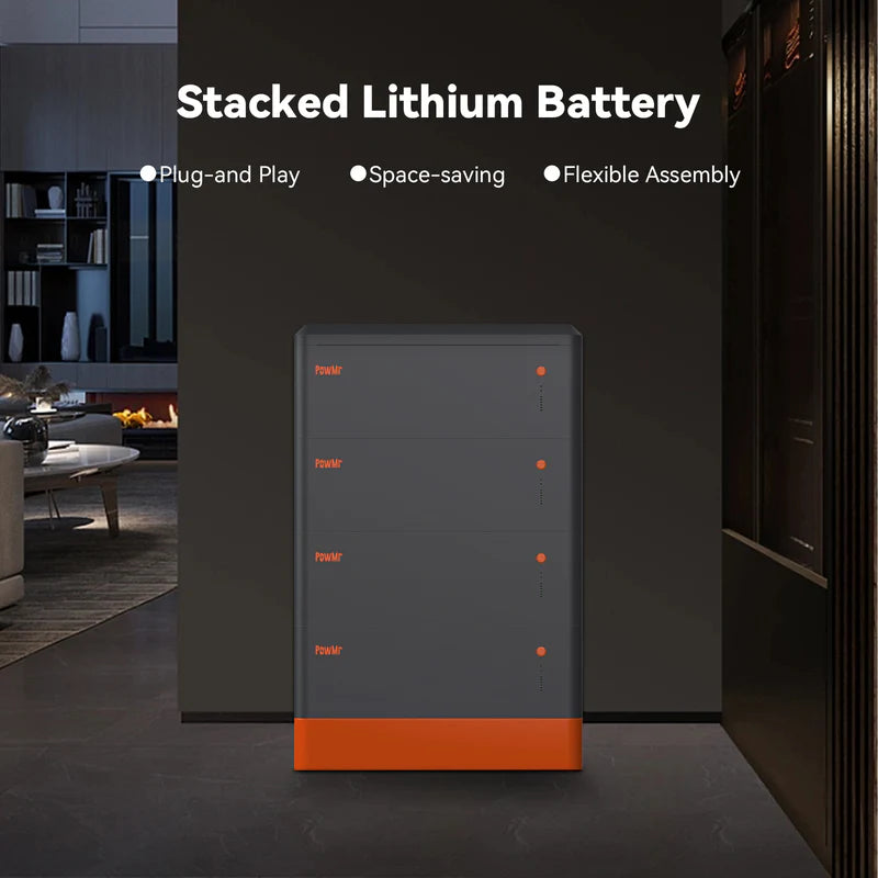 400Ah 51.2V Stackable LiFePO4 Battery