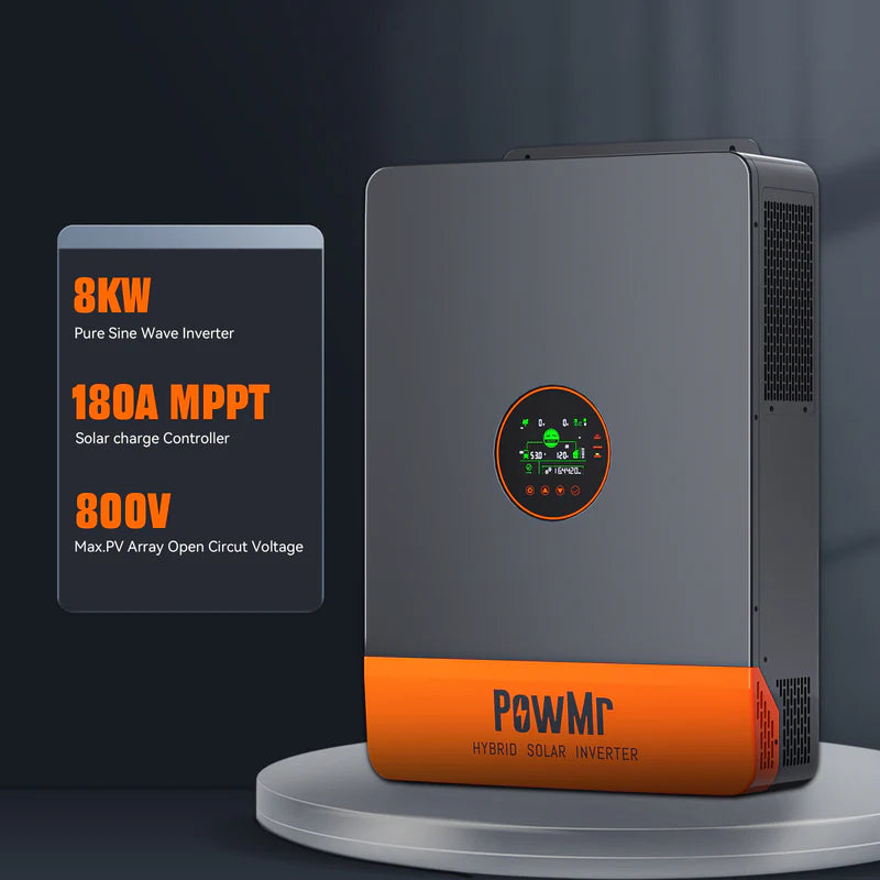 SunSmart 8KW 48V 220/380V Three Phase 2 MPPT Hybrid Inverter